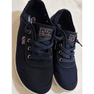 Skechers Bobs B-Cute Womens Size 7 M Slip-on Sneakers Navy Blue 33492